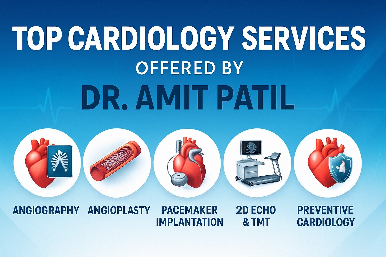 Cardiology Services Offered by Dr. Amit Patil