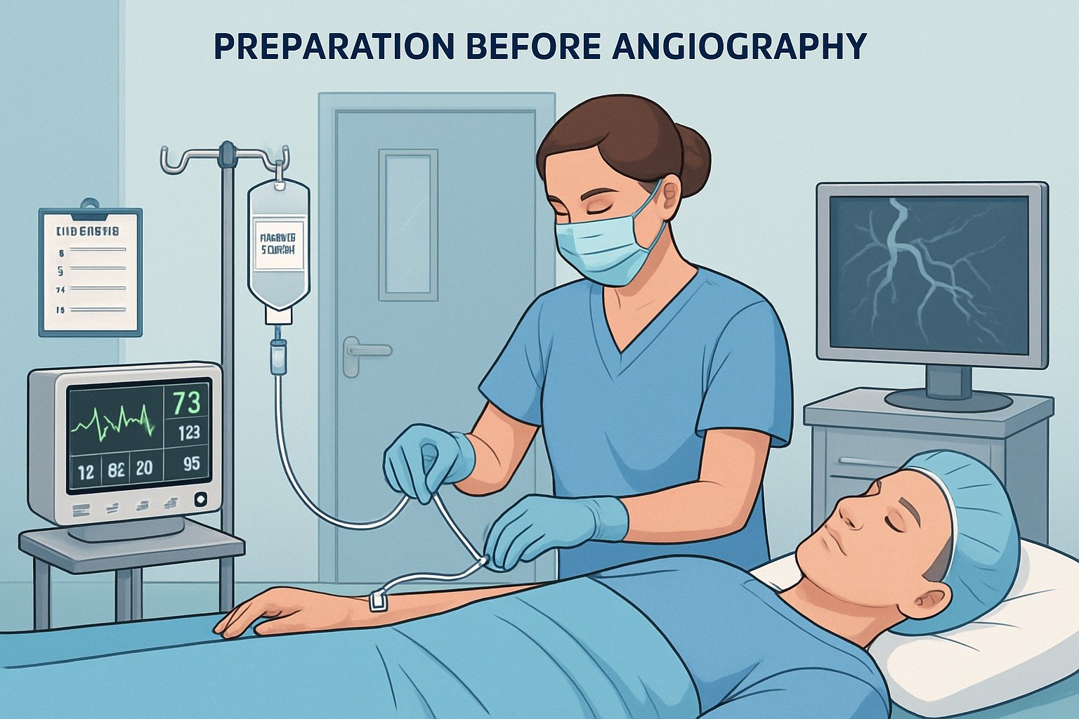 Preparation Before Angiography