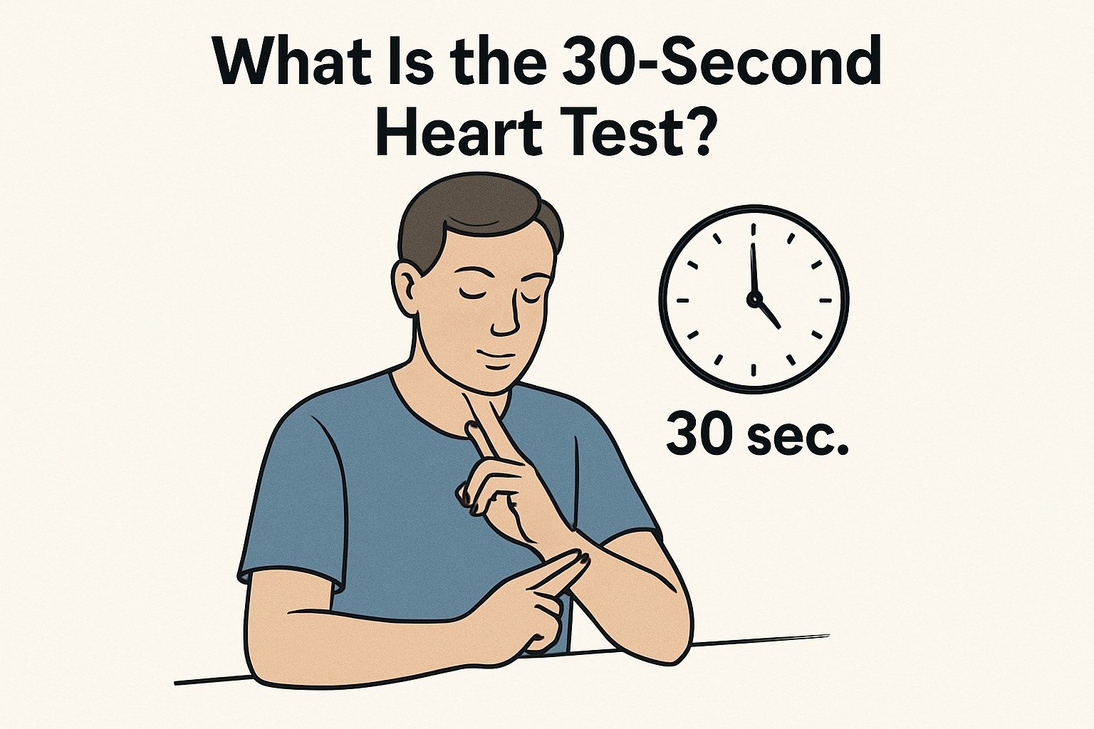 What Is the 30-Second Heart Test
