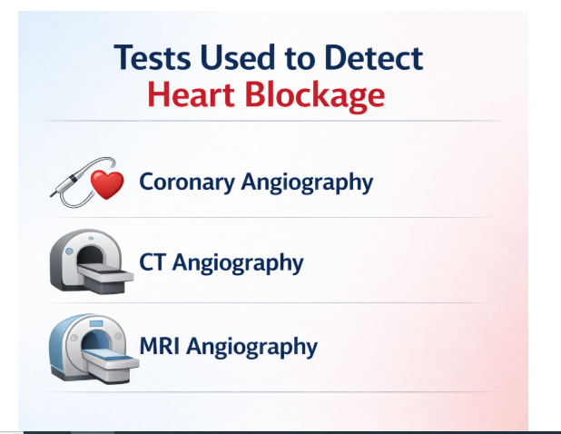 Tests Used to Detect Heart Blockage