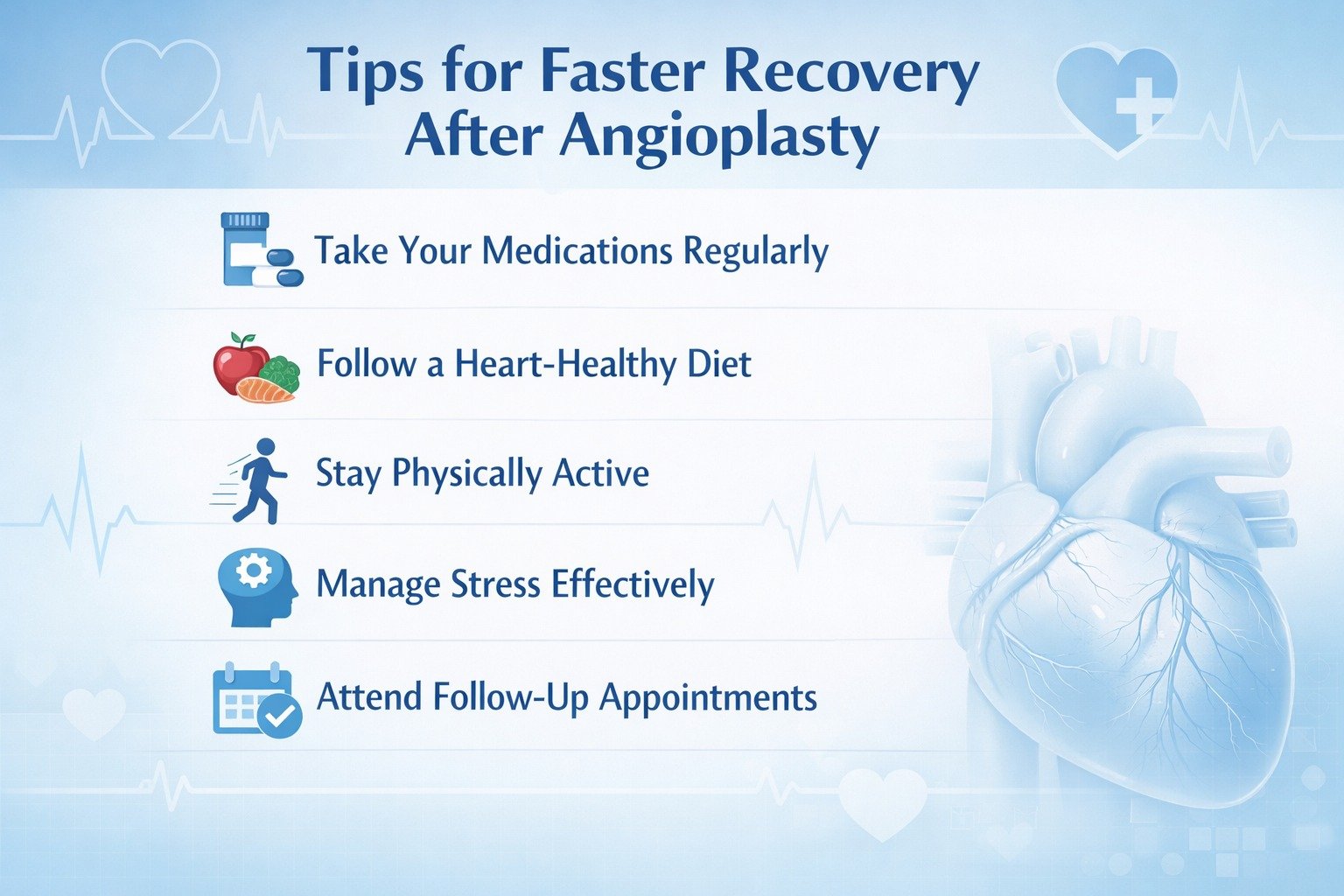 Tips for Faster Recovery After Angioplasty