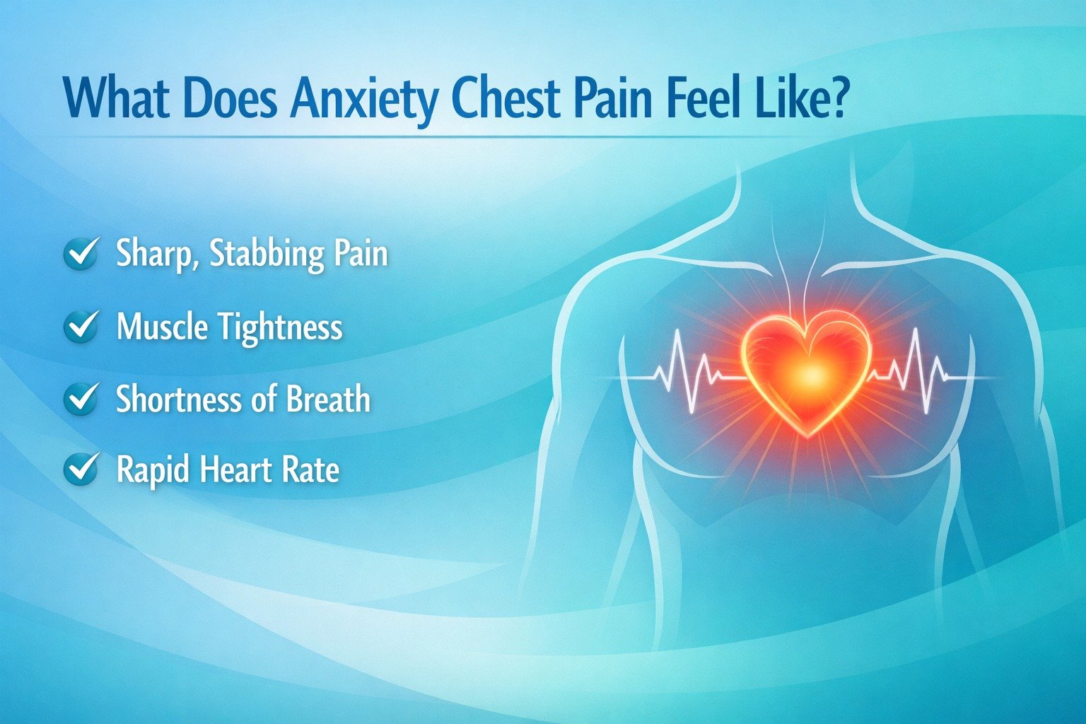 What Does Anxiety Chest Pain Feel Like?
